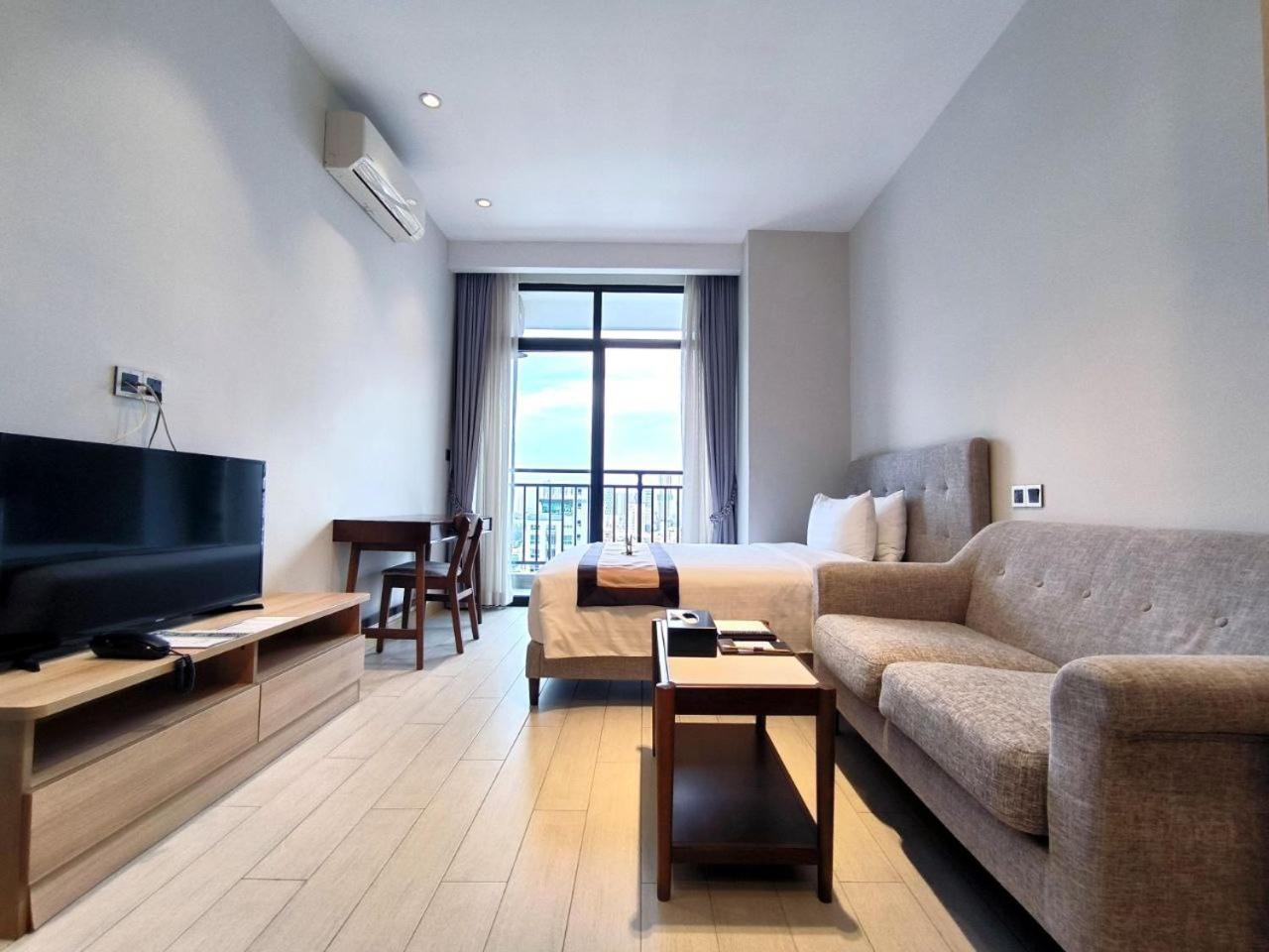 The View Serviced Residence 豪景日式酒店公寓 Пномпень Екстер'єр фото